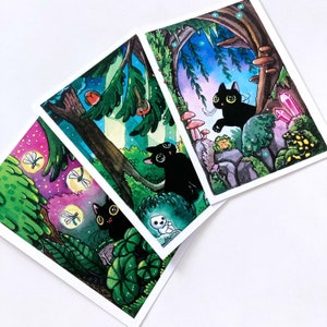 Set of 3 Mini Prints Whimsical Adventures