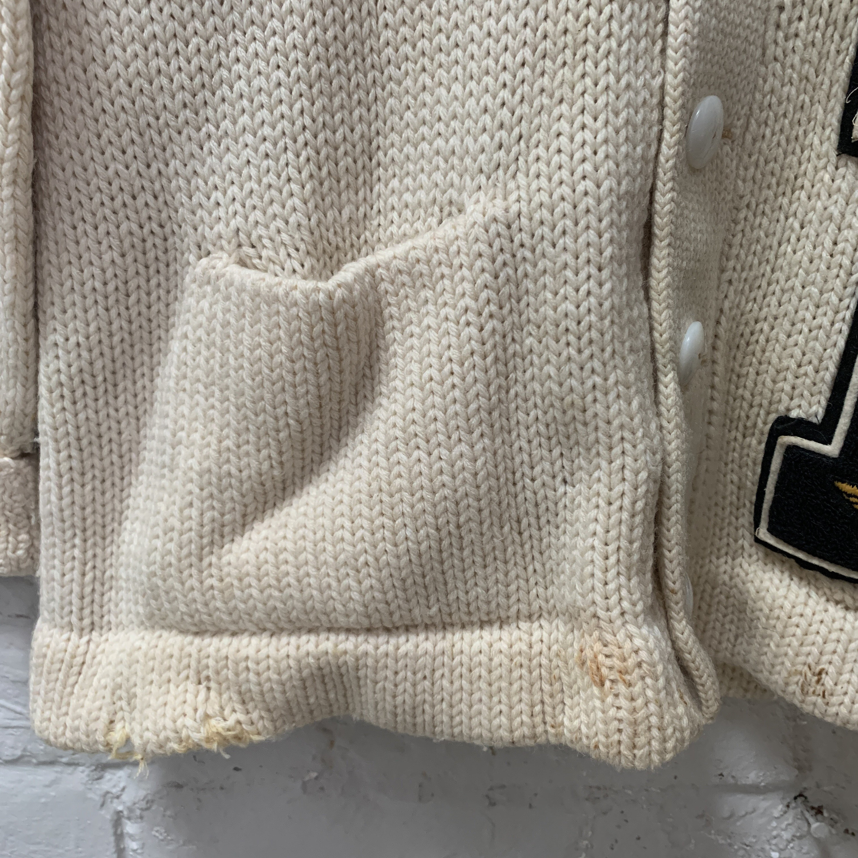 Vintage Varsity Letterman Cardigan Pilgrim High School Track Vintage Varsity Letterman Cardigan Pilgrim High School Track