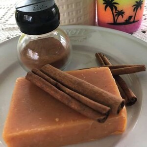 Homemade Spice Island Bar Soap