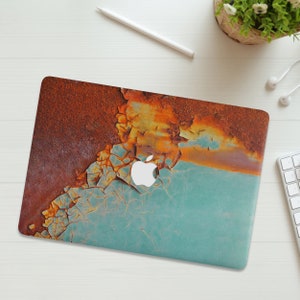 Rusted Metal MacBook M2 Air Case Custom Pro 14 In Case Cute Pro 16 Inch M3 Case Pro 13 Case Air Sleeve Pro 13 In Case Pro 15" Cover