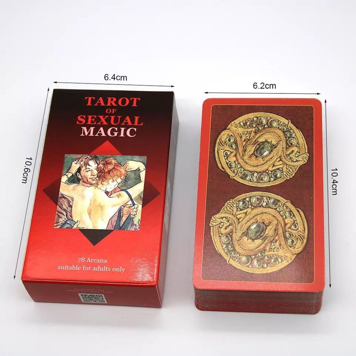 Tarot Of Sexual Magic With Free Pdf Of Booklet With Cards Etsy 