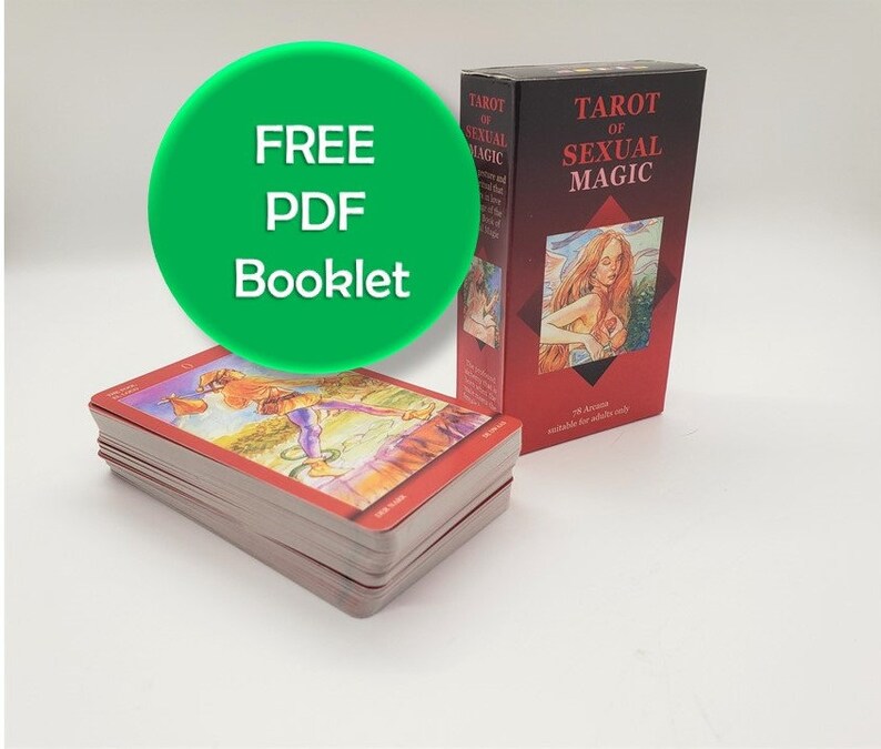 Tarot Of Sexual Magic with Free PDF of Booklet with Cards | Etsy
