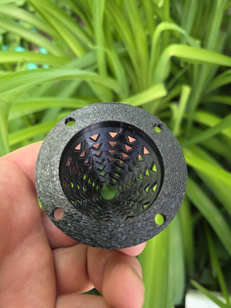 Fly trap in use — side view