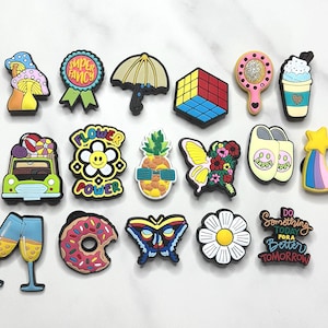 popular shoe charms for Crocs, Croc compatible shoe charms