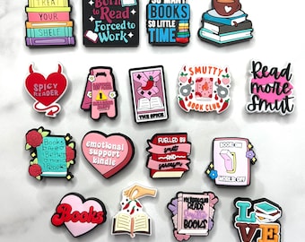 Book Charms for Crocs: Bookish Shoe Accessories