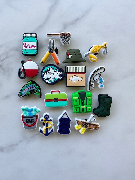 Fishing hotsell croc charms