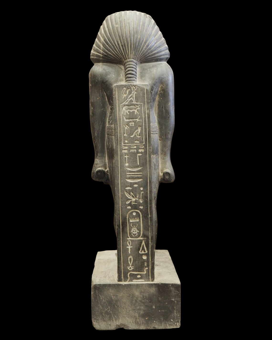 Egyptian basalt statue of Thutmose III Etsy