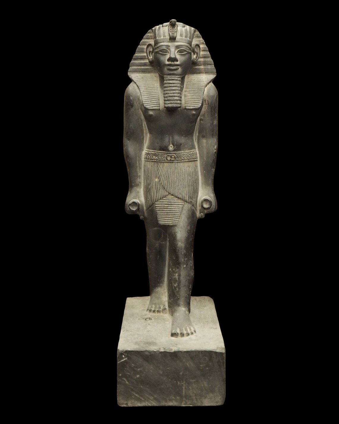 Egyptian basalt statue of Thutmose III Etsy
