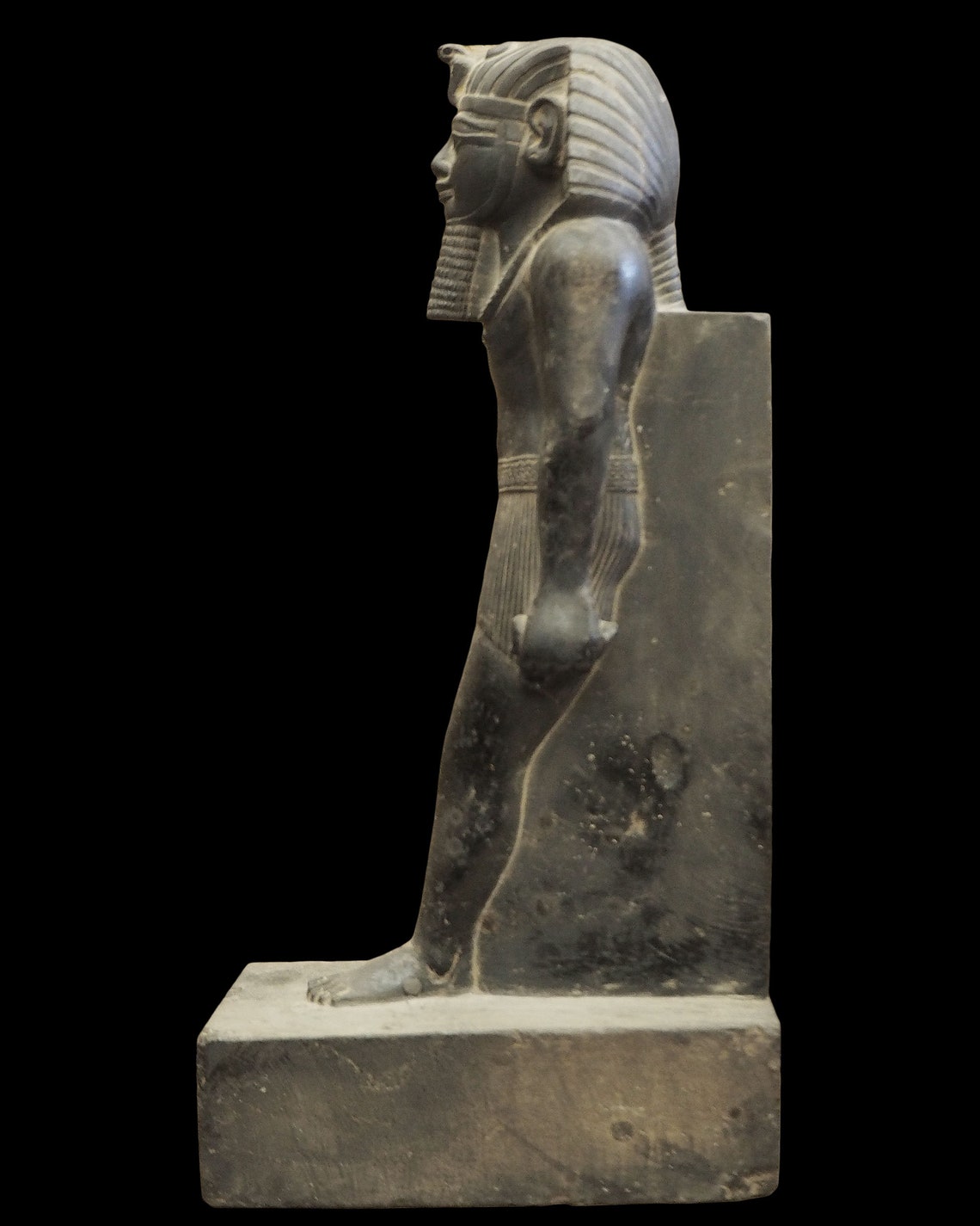 Egyptian basalt statue of Thutmose III Etsy