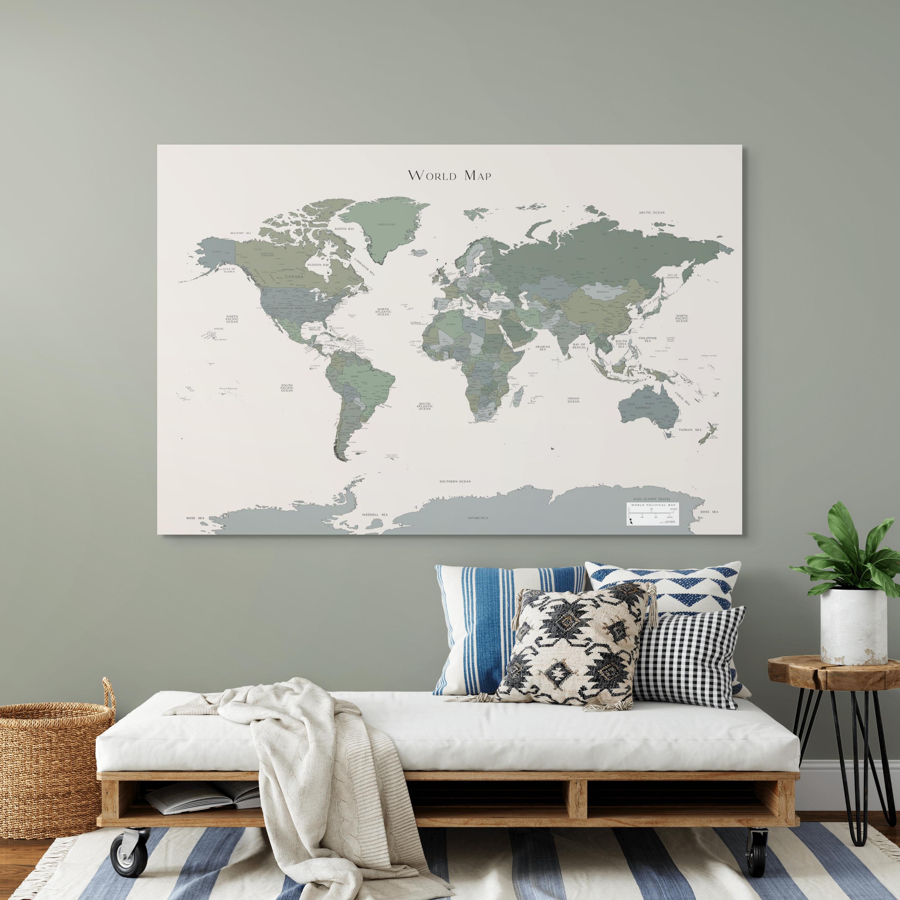 World Sales Map Canada