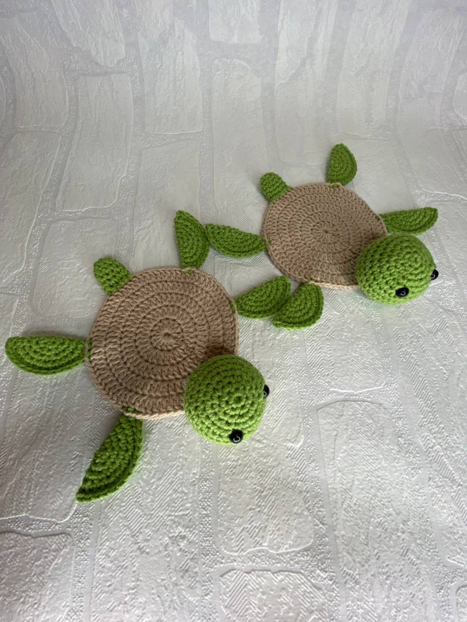 Crochet Turtle Coaster PDF PATTERN Crochet Pattern PDF Etsy