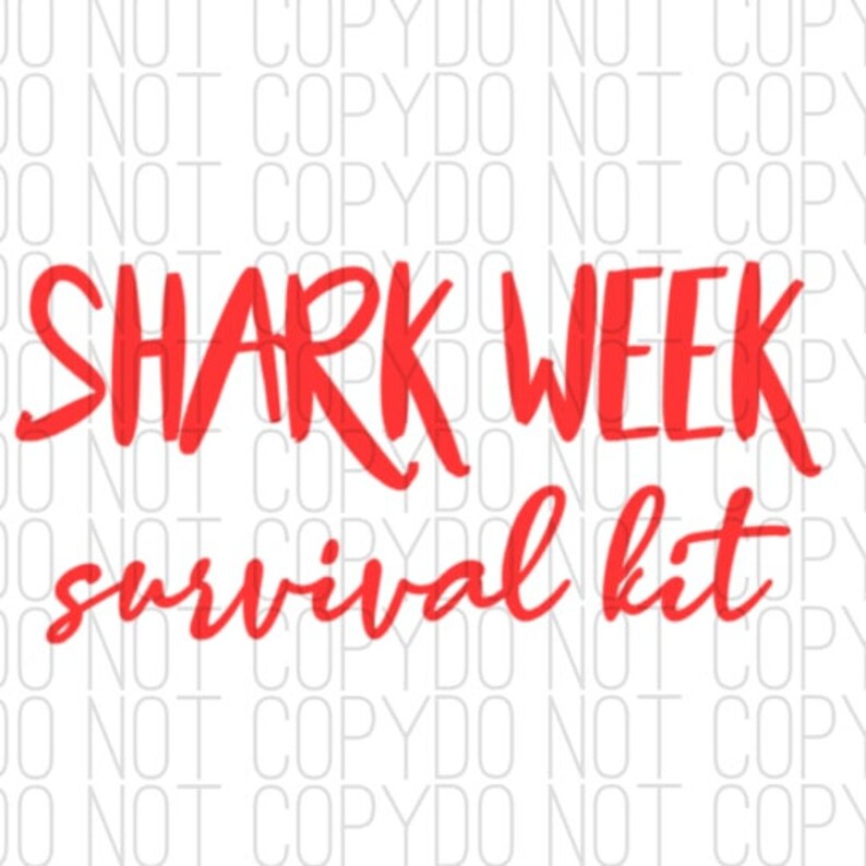 Free Free 274 Shark Week Period Svg SVG PNG EPS DXF File