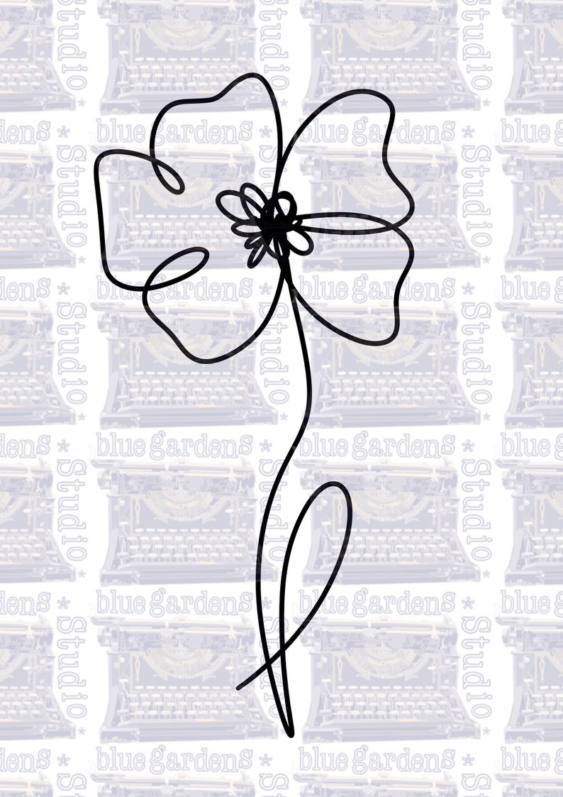 Printable Line Art Gallery Set of 6 Modern Wall Decor Line Etsy