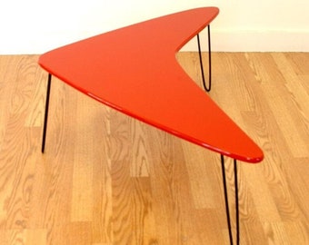 Table basse Booma-mid Mid-Century Atomic Eames Epoque