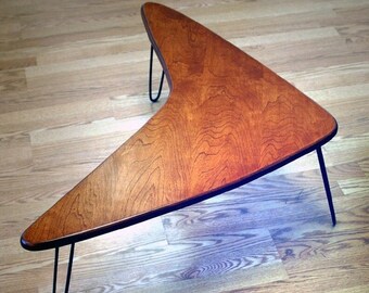 Booma Mid  coffee table maple Ply Mid Century Modern Design