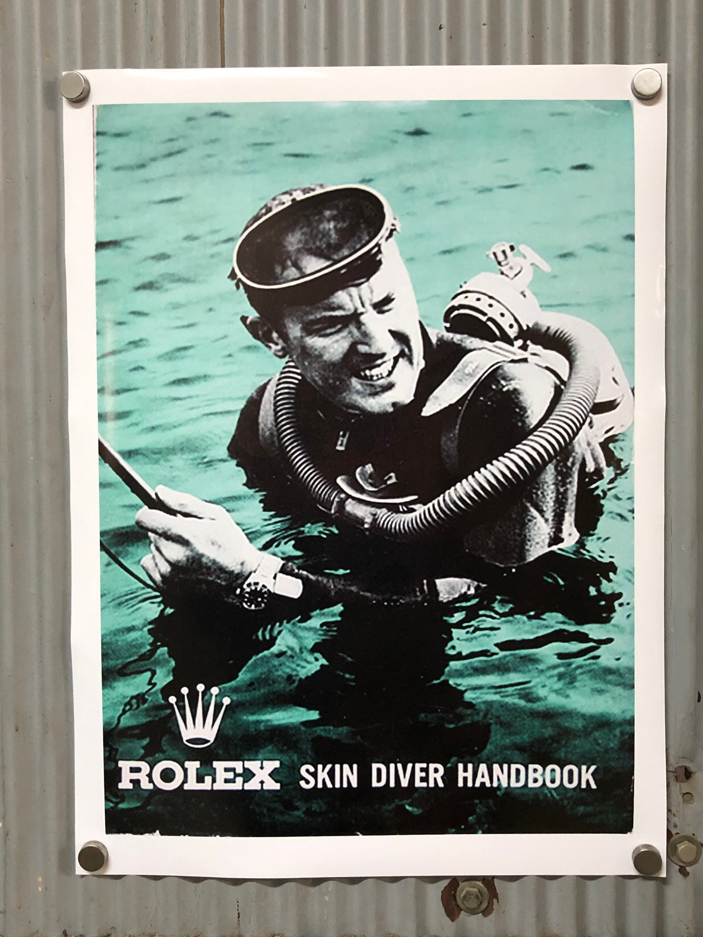 Rolex Submariner Ad High Poster Print Home Decor Watch - Etsy