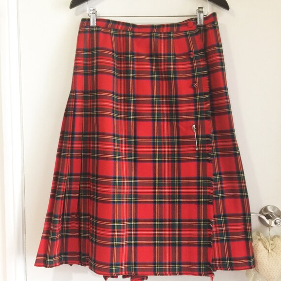 Aljean of Canada long kilted skirt // Women's kilt