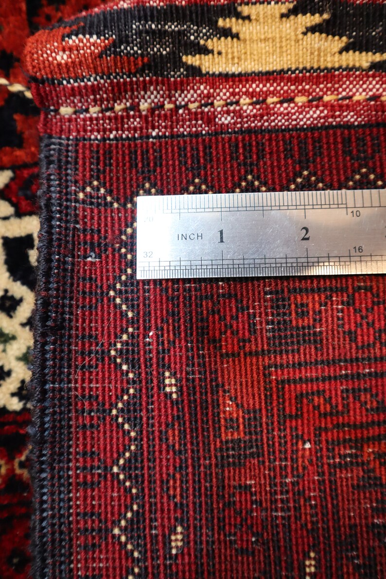 Ruler Rug 9.10 X 6.7 Ft, Large Afghan Biljik Area Rug, Handmade Rug, 300x200 Cm ...