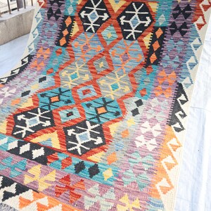 Anatolian Area Vintage Kilim Rug, 125x180 cm, Kilim Rug, 4x6 Ft, Living Room Kilim Rug, Afghan Handwoven Rug, Colorful Kilim Rug, Ethnic Rug