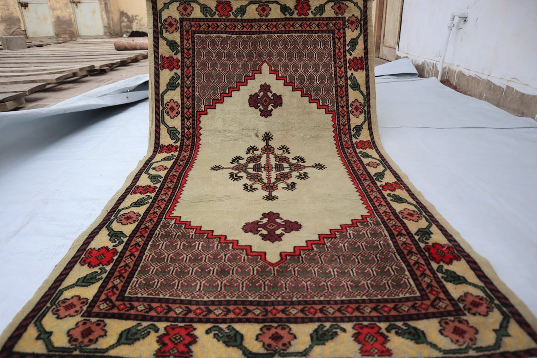 Antique Turkmen Handmade Balochi Rug, Afghan Carpet 3x5, Hand Knotted ...