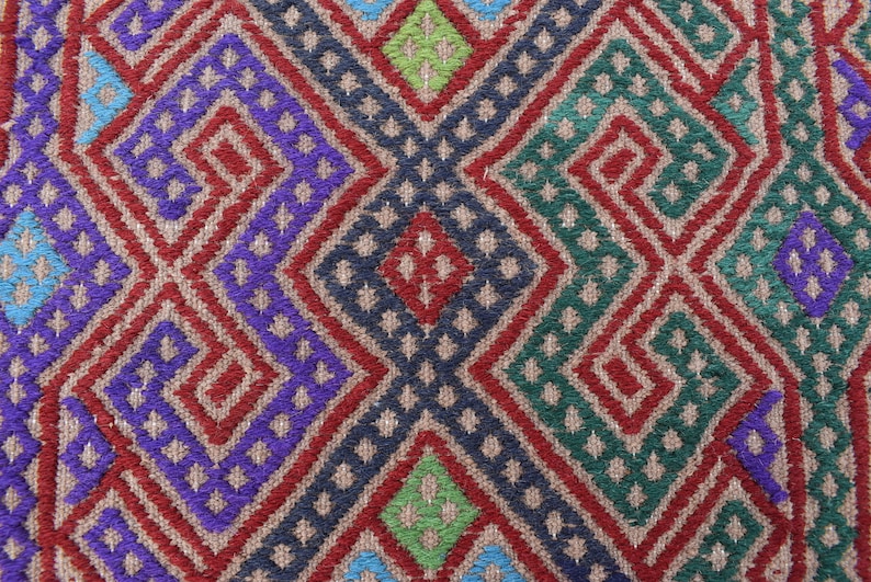Yamood Kilim Stunning Afghan Kilim Rug 5.0 x 3.2 Ft Afghan Kilem Flatweave Kelim Teppich Handmade Small Afghan Chobi Wool Area Kelim