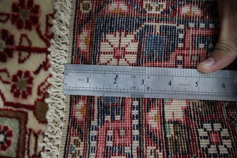 3.1 X 2.3 Ft Turkish Antique Handmade Rug, Turkmen Traditional Rug ...
