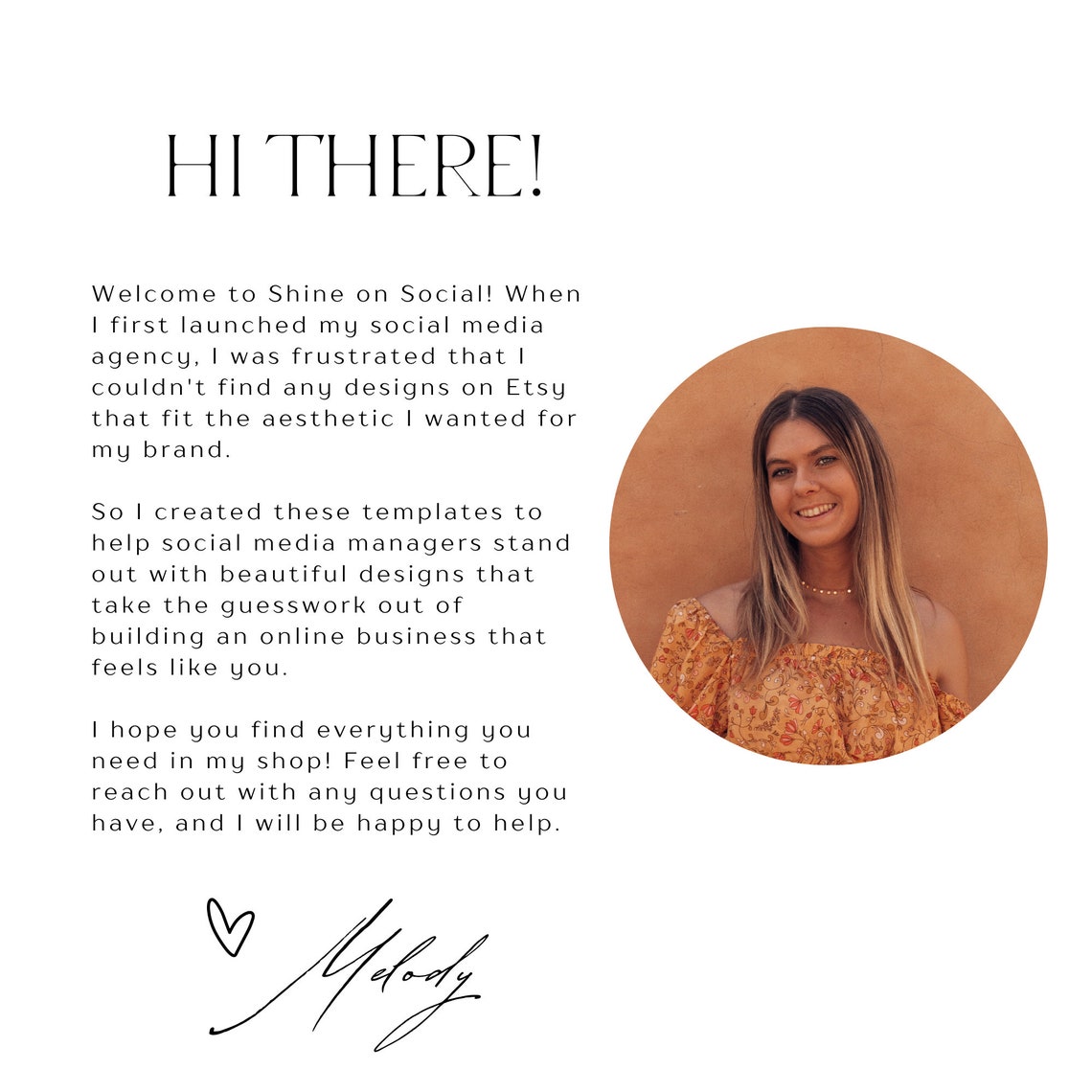 Social Media Manager Portfolio Template Canva Templates for Business