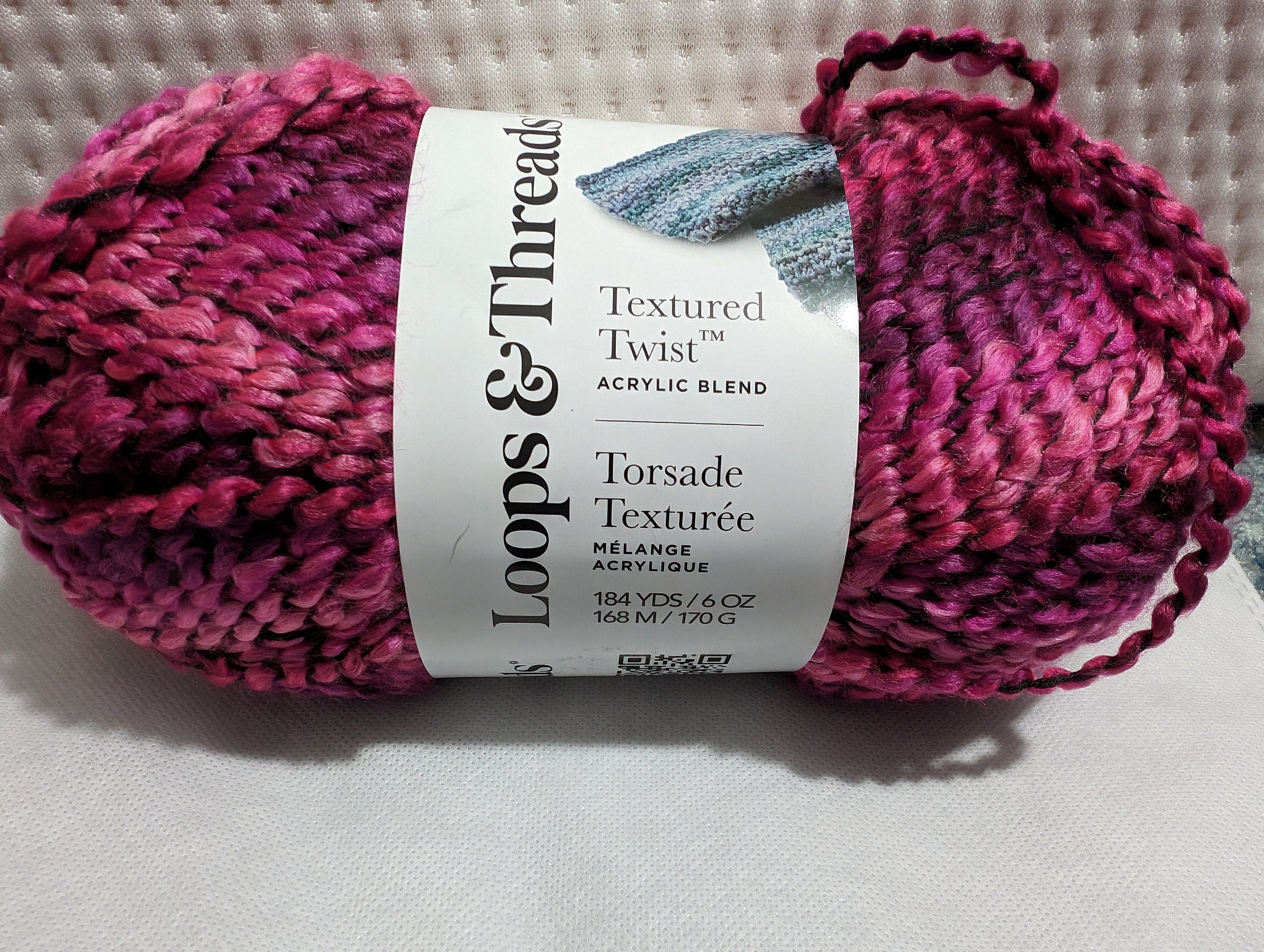 Loops and Threads Textured Twist Yarn - Etsy Loops and Threads Textured Twist Yarn - Etsy