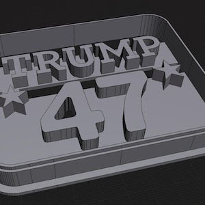 Trump 47 cookie cutter