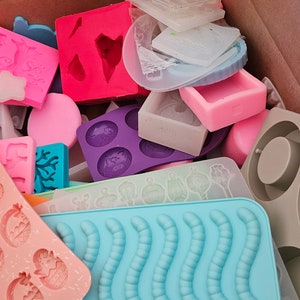 Mystery Box Resin Molds Assorted Silicone Molds for Resin Pour image 1