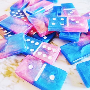 Domino Set Dots Custom Options Available Too Made In Resin image 1