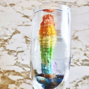 Pride Edition Ocean Seahorse in Glass Sealed with Resin image 6