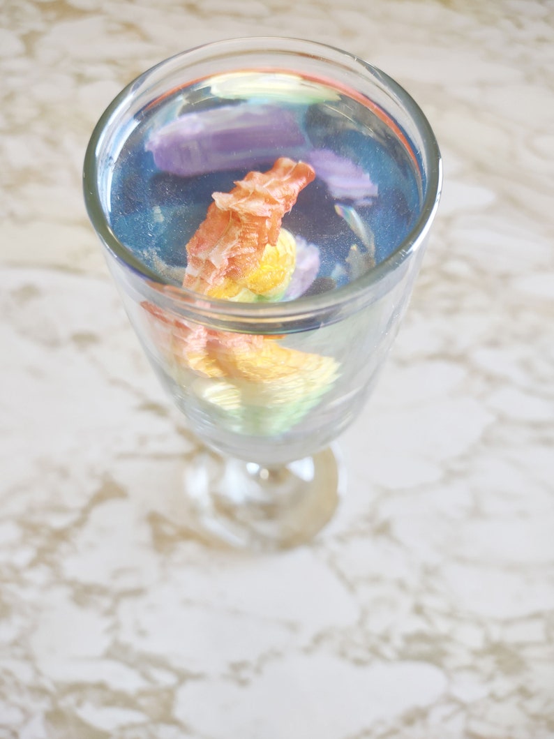 Pride Edition Ocean Seahorse in Glass Sealed with Resin image 3