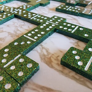 Domino Set Dots Custom Options Available Too Made In Resin image 3