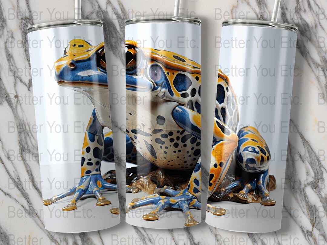 Frog Tumbler Design Frog Tumbler PNG Frog Tumbler Wrap 20 Oz Ounce ...