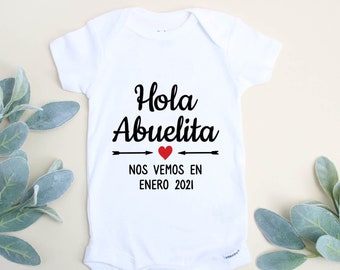 hola abuela onesie