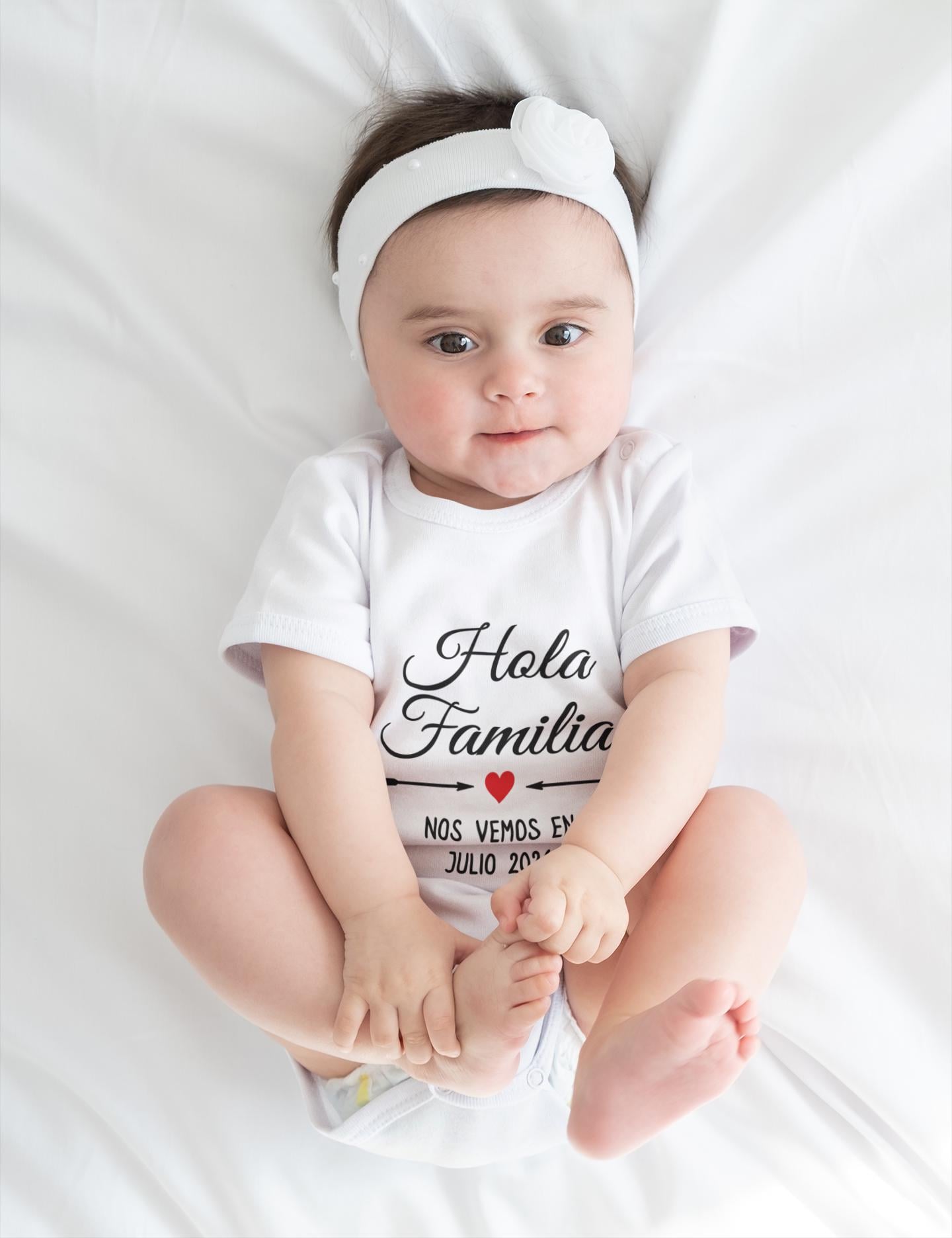 Hola Familia Baby Bodysuit, Spanish Baby Announcement, Pregnancy Reveal to  Family, Due Date Outfit, Embarazo Anuncio, 0-3 Months - Etsy New Zealand, image size:1440x1872