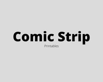 Comic Strip Printable