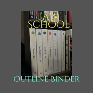 Bar Prep Binder Labels