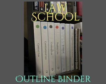 Bar Prep Binder Labels