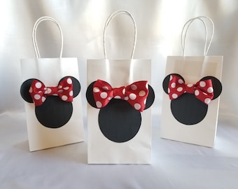 Minnie Mouse Inspired Favor Bags