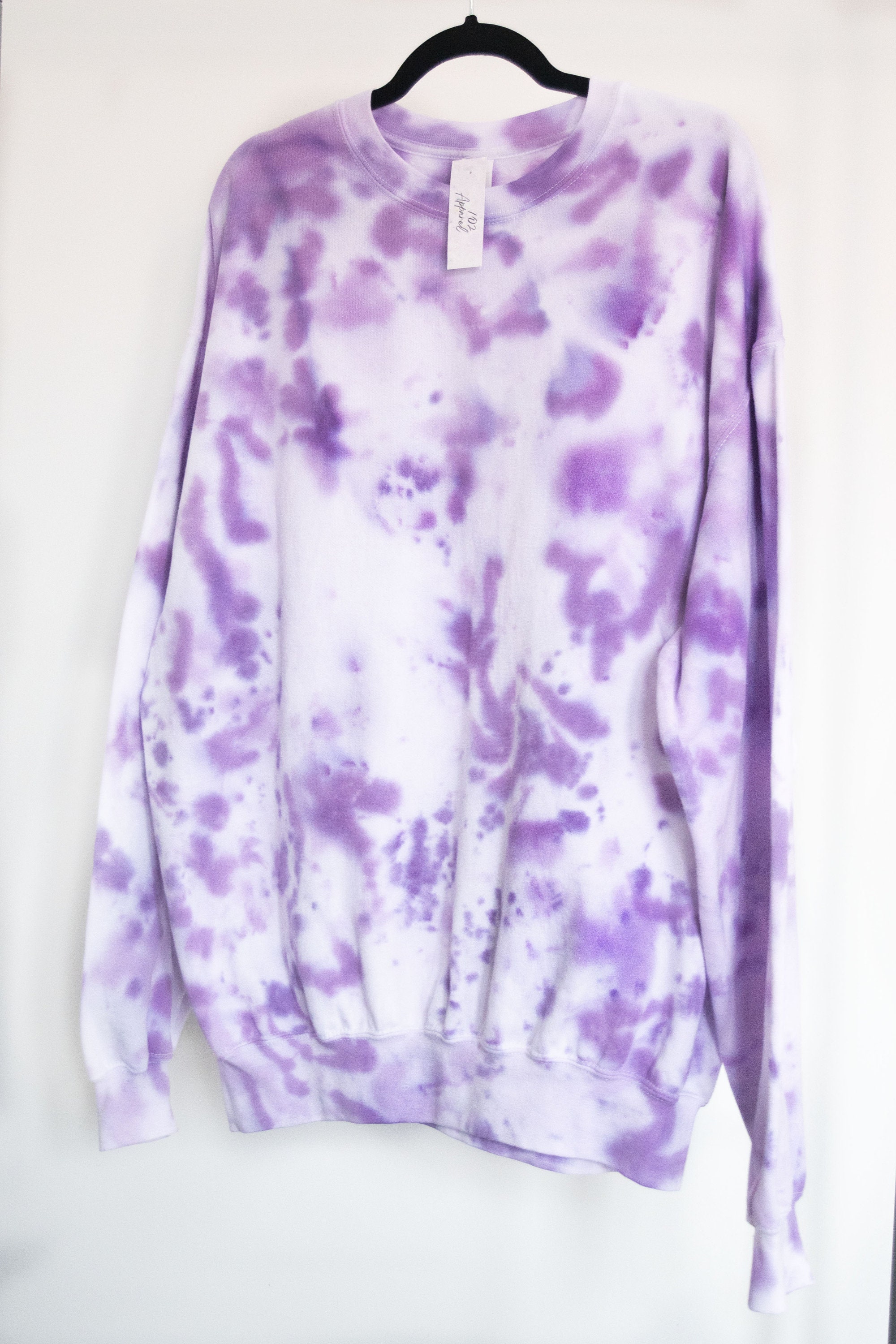 Tie Dye Lounge Set Purple Rain Custom Matching Sweatshirt and | Etsy UK