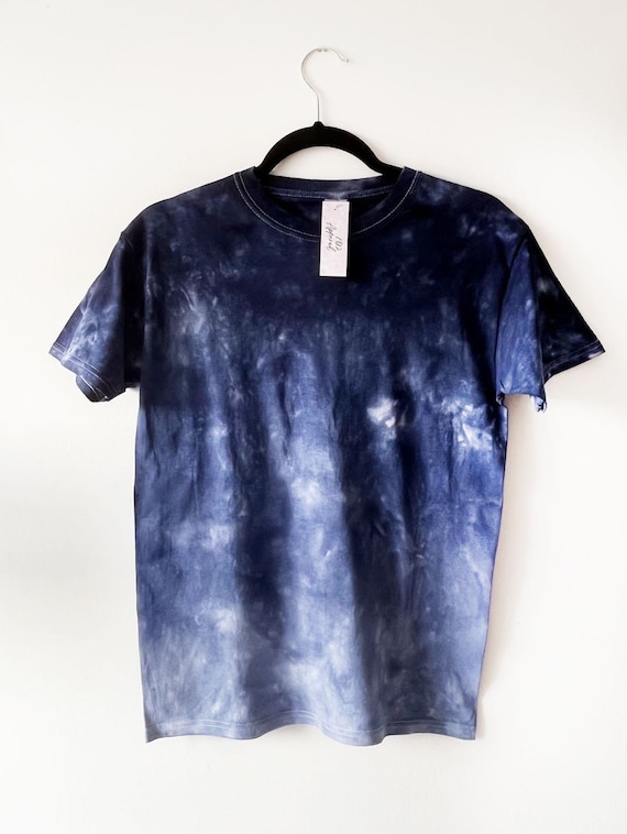 Tie Dye T Shirt Navy Blue Ombre Ombre Tie Dye Custom T - Etsy