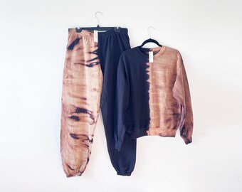 Bleach wash joggers hotsell