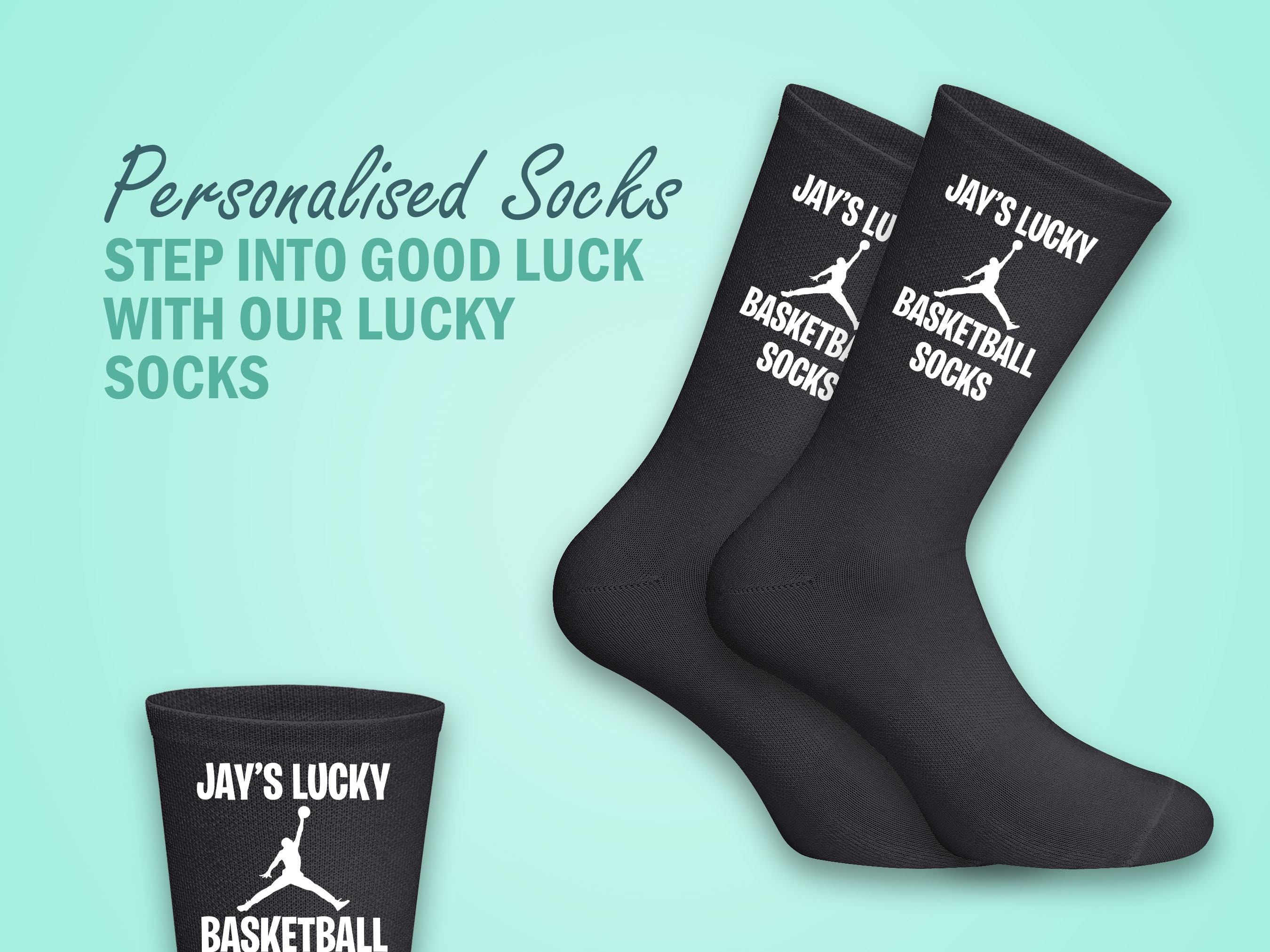 2 pares de calcetines de baloncesto para hombres y niños, equipo de  baloncesto con número de la suerte, calcetines de estrella para niños y  adultos