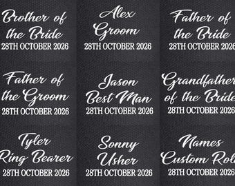 Calcetines de boda personalizados: regalo para novios, padrinos y invitados de boda, calcetines personalizados para padrinos de boda.