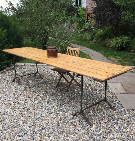Large trestle table deals