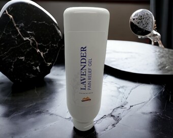 Lavender & Menthol Soothe Pain Gel - 4 oz. (Prairie Fire Lavender Farm Richter's)