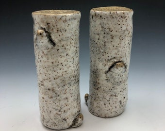 Hand-Made Salt and Pepper Shakers