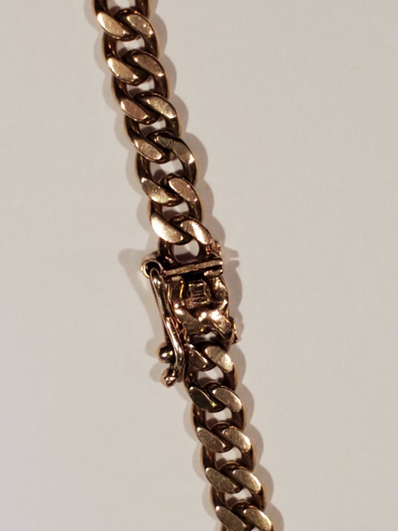 Gold Curb Link Chain - image 2